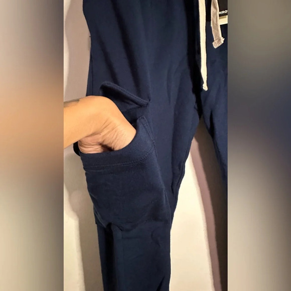 NWT Monrow Super Soft Cargo Joggers in Navy XS - Picture 8 of 11